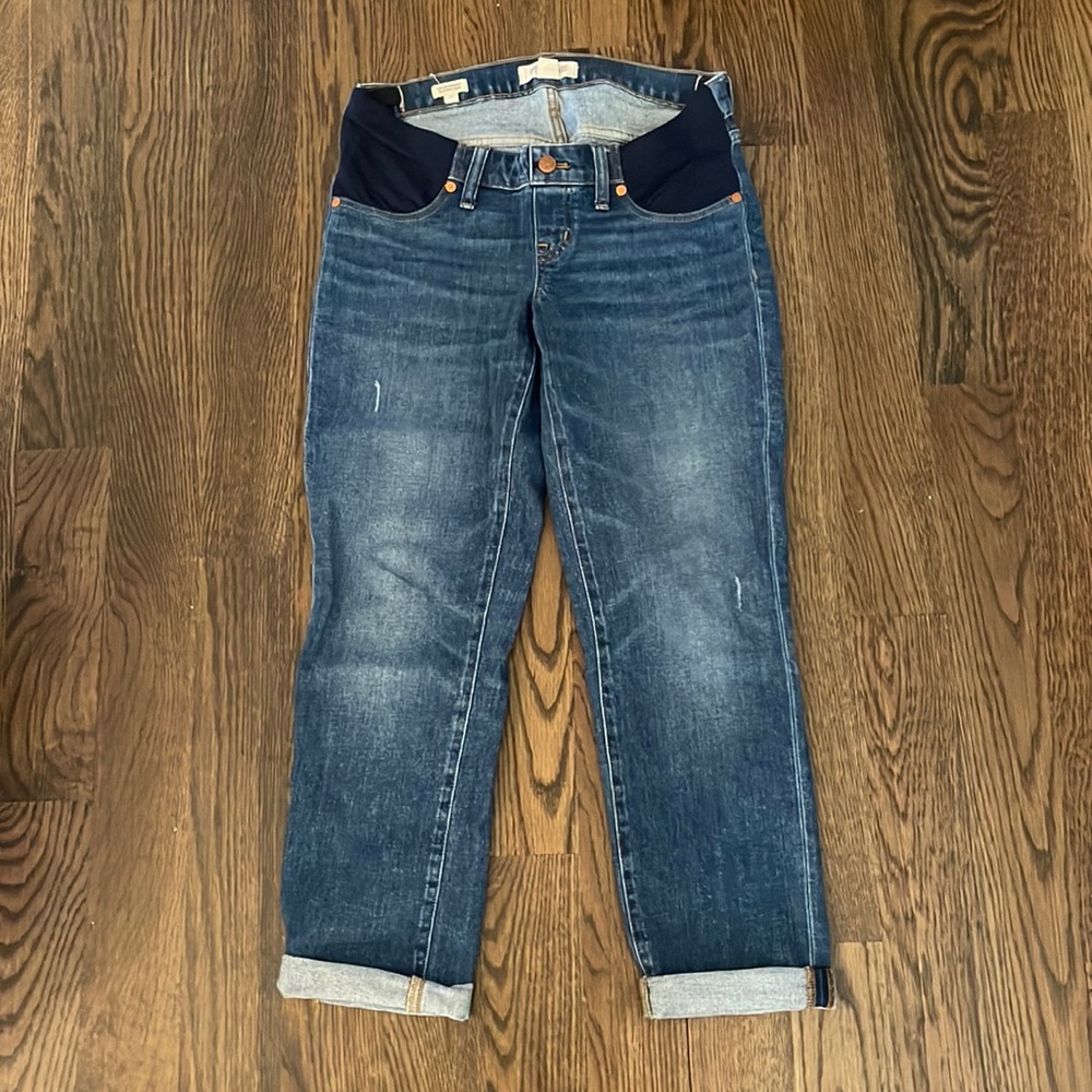 Madewell Maternity Slim Boyjean